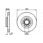 BOSCH Bremsscheibe