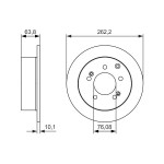 BOSCH Bremsscheibe