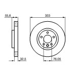 BOSCH Bremsscheibe