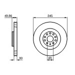 BOSCH Bremsscheibe