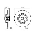 BOSCH Bremsscheibe