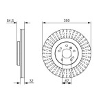 BOSCH Bremsscheibe