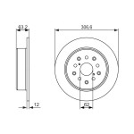 BOSCH Bremsscheibe