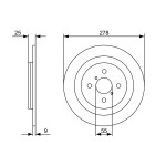 BOSCH Bremsscheibe