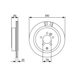 BOSCH Bremsscheibe