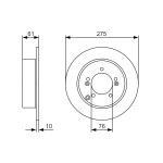 BOSCH Bremsscheibe