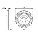 BOSCH Bremsscheibe