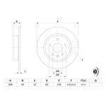 BOSCH Bremsscheibe