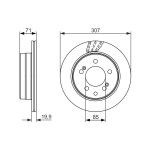 BOSCH Bremsscheibe