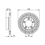 BOSCH Bremsscheibe