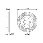 BOSCH Bremsscheibe