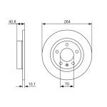 BOSCH Bremsscheibe