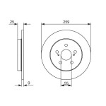 BOSCH Bremsscheibe