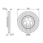 BOSCH Bremsscheibe