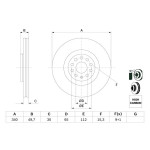 BOSCH Bremsscheibe