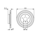 BOSCH Bremsscheibe