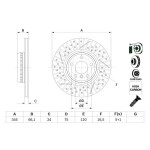 BOSCH Bremsscheibe