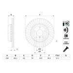 BOSCH Bremsscheibe