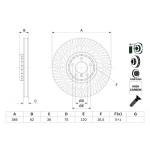 BOSCH Bremsscheibe