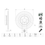 BOSCH Bremsscheibe