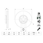 BOSCH Bremsscheibe