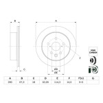 BOSCH Bremsscheibe