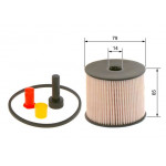 BOSCH Kraftstofffilter