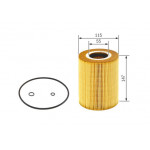BOSCH Ölfilter