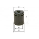 BOSCH Kraftstofffilter