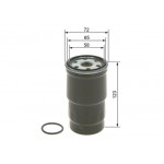 BOSCH Kraftstofffilter