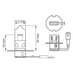 BOSCH Glühlampe, Fernscheinwerfer