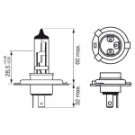 BOSCH Glühlampe, Hauptscheinwerfer