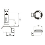 BOSCH Glühlampe, Fernscheinwerfer