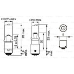 BOSCH Glühlampe, Schlussleuchte