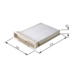 BOSCH Filter, Innenraumluft