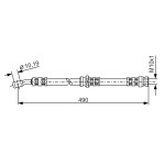 BOSCH Bremsschlauch