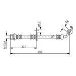 BOSCH Bremsschlauch