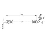 BOSCH Bremsschlauch