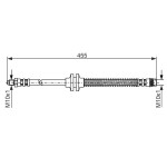 BOSCH Bremsschlauch