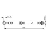 BOSCH Bremsschlauch