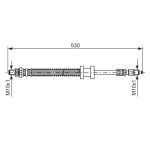 BOSCH Bremsschlauch