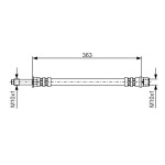BOSCH Bremsschlauch