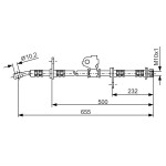 BOSCH Bremsschlauch