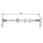 BOSCH Bremsschlauch