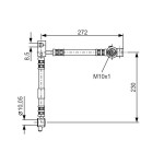 BOSCH Bremsschlauch
