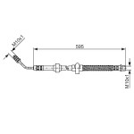 BOSCH Bremsschlauch