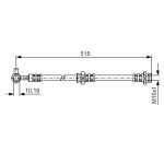 BOSCH Bremsschlauch