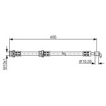 BOSCH Bremsschlauch