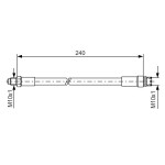 BOSCH Bremsschlauch
