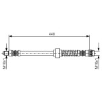 BOSCH Bremsschlauch